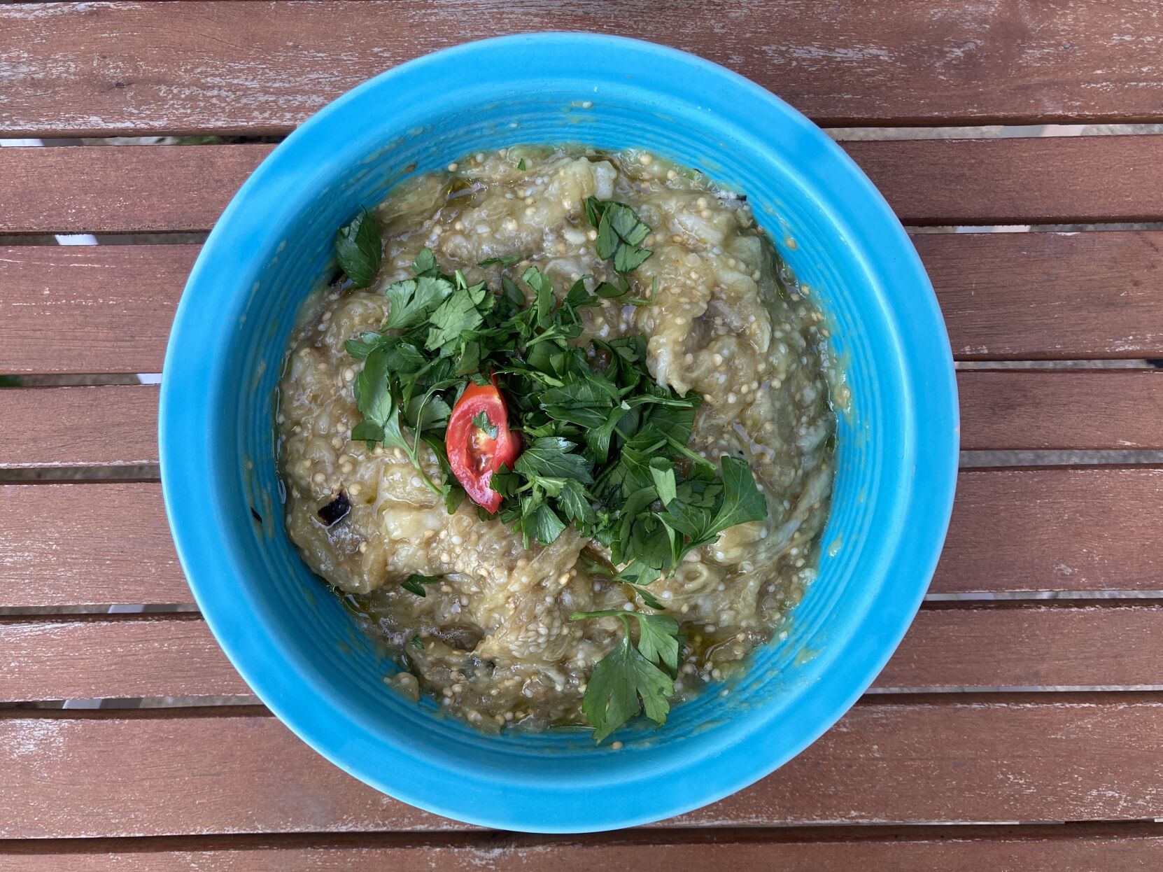 Eggplant puree